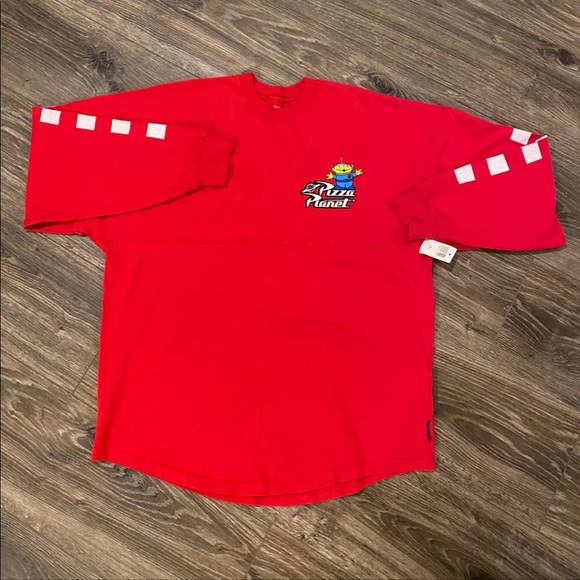 NWT Disney Parks Pizza Planet Spirit Jersey - Picture 7 of 7